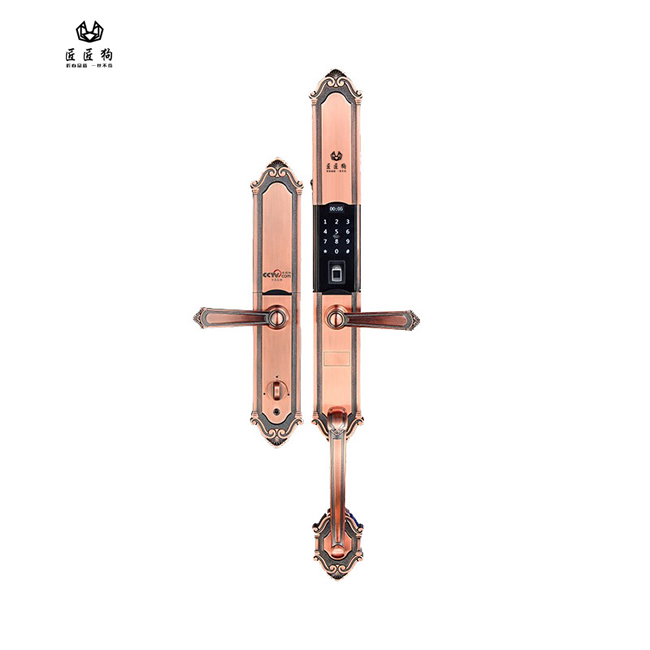 匠匠狗智能鎖 J8大拉手豪華別墅式智能鎖