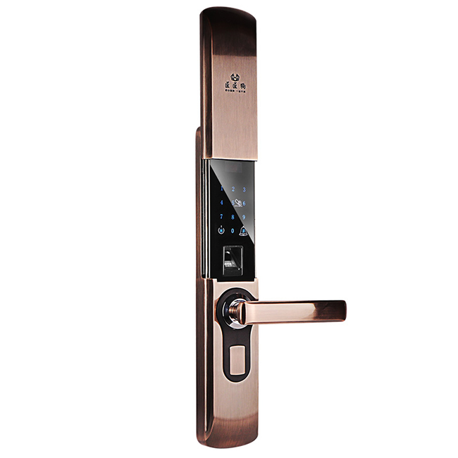 匠匠狗智能鎖 6118滑蓋指紋密碼智能鎖