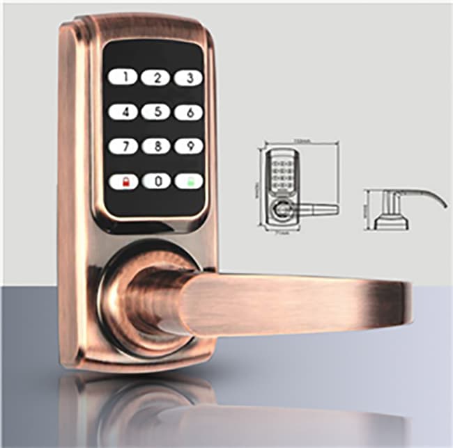 捷聯(lián)智能鎖 JK-A804防盜門木門室內(nèi)門鎖