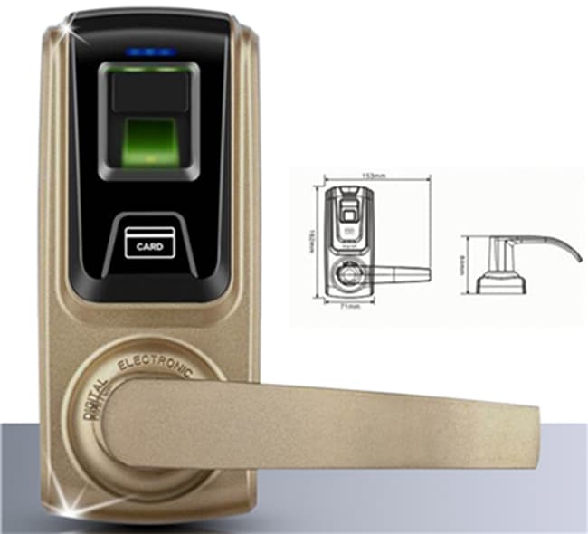 捷聯(lián)智能鎖 JK-A803防盜門木門室內(nèi)門鎖