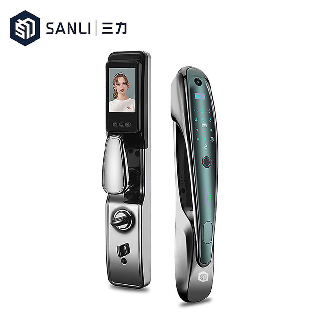 三力智能鎖 AU928全自動(dòng)密碼指紋遠(yuǎn)程智能鎖