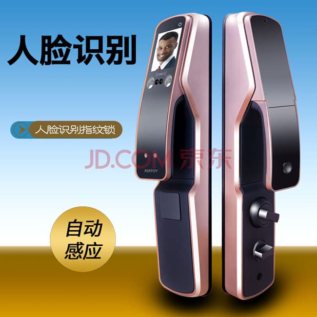 法托伊智能鎖 S50全自動人臉指紋密碼鎖