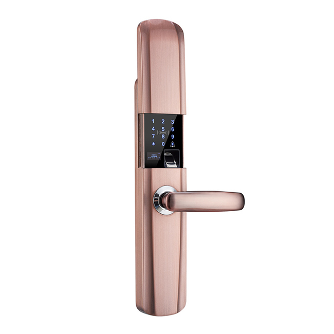 中揚智能鎖 761滑蓋智能鎖家用防盜門鎖