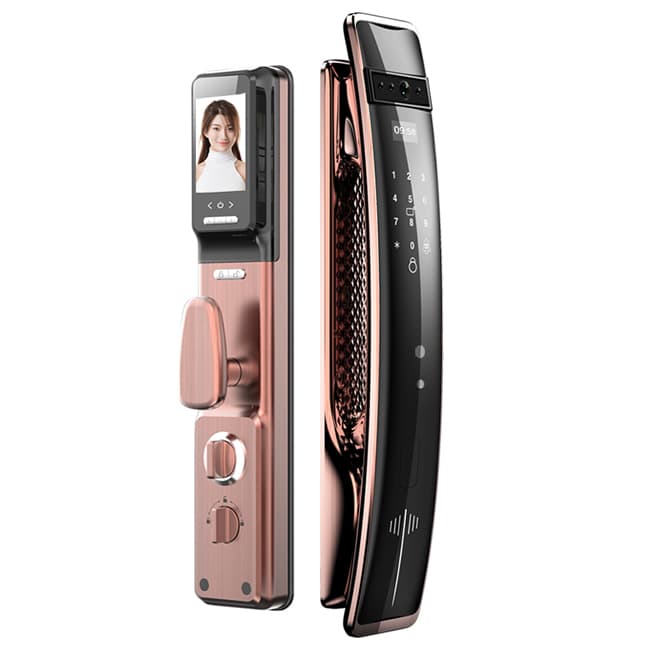 藍君智能鎖 人臉識別智能鎖指紋鎖