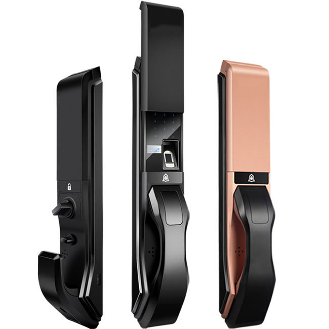 火車頭智能鎖 全自動(dòng)家用防盜門滑蓋密碼鎖