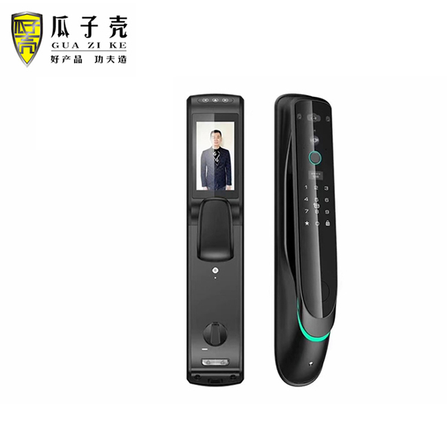 瓜子殼智能鎖 神州2號可視貓眼智能指紋鎖