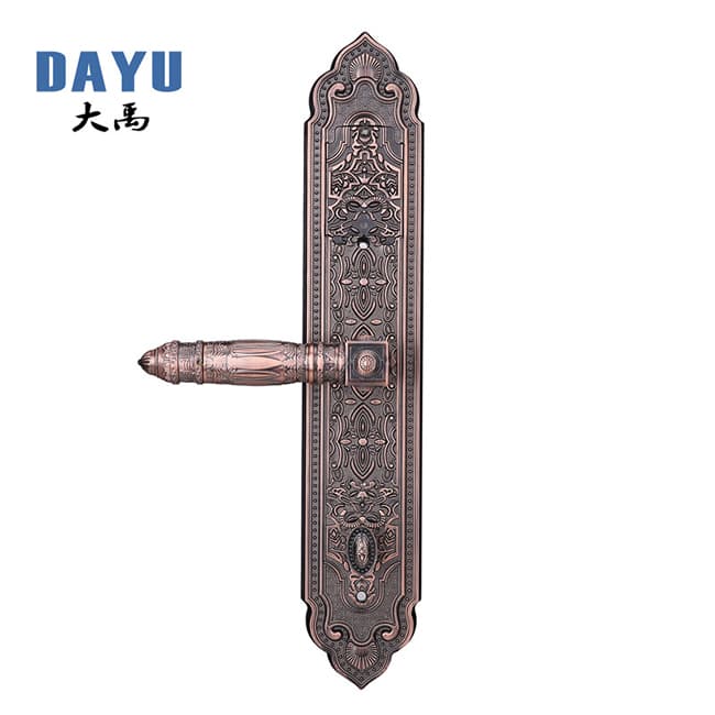 大禹智能鎖 D90別墅雙開(kāi)門(mén)指紋鎖歐式鎖