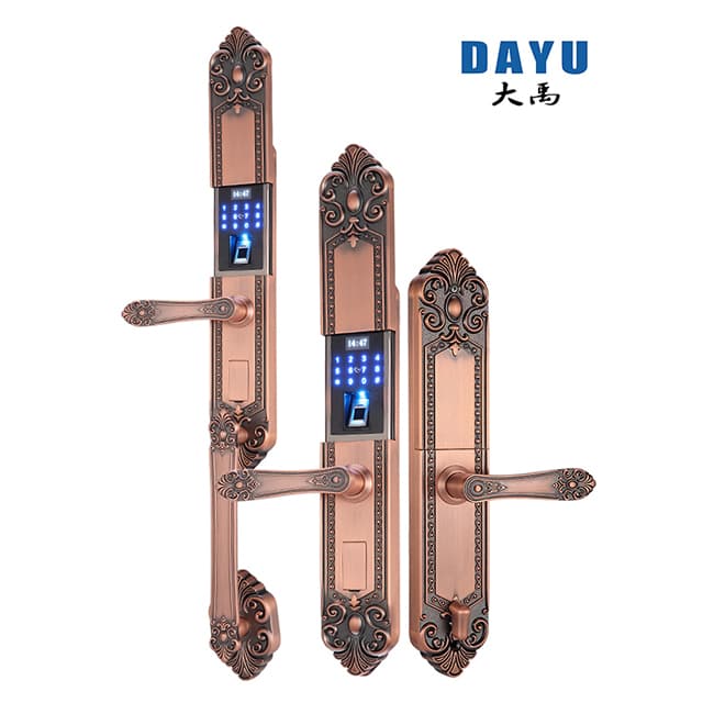 大禹智能鎖 家用防盜門(mén)智能鎖別墅雙開(kāi)大門(mén)鎖