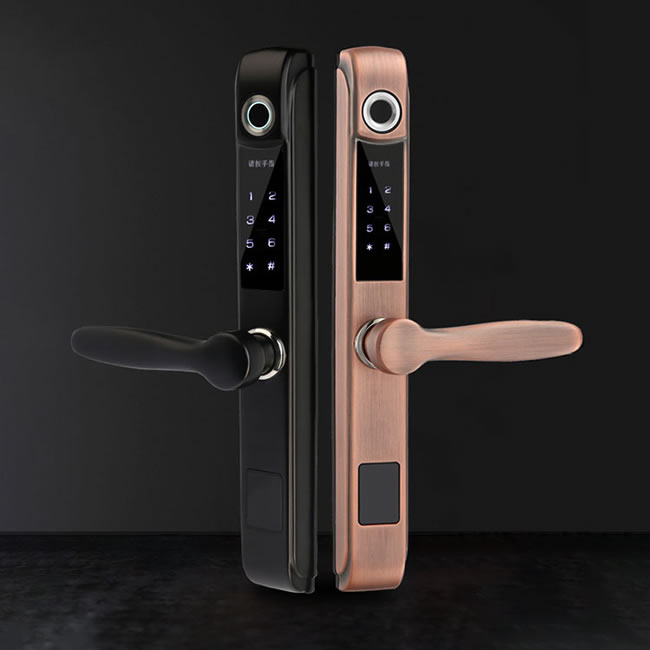 顧樂智能鎖 家用斷橋鋁智能鎖