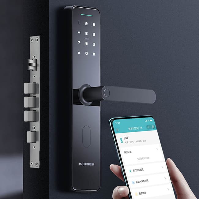 鹿客智能鎖x3 指紋鎖防盜門鎖