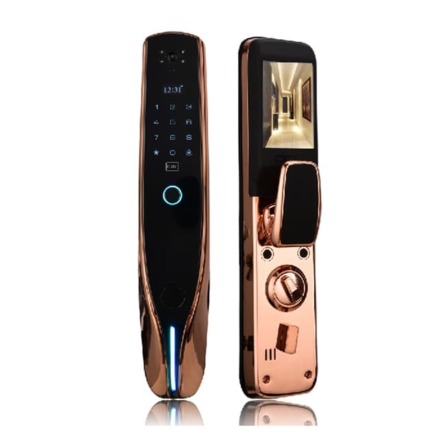 唐人街戰(zhàn)狼二號 全自動指紋鎖智能貓眼WIFI手機(jī)遠(yuǎn)程抓拍