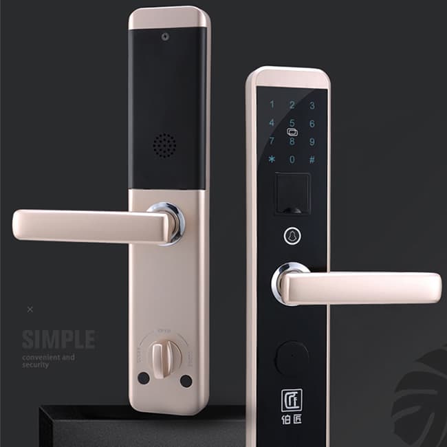 伯匠BJ101智能鎖 全自動智能鎖家用電子鎖