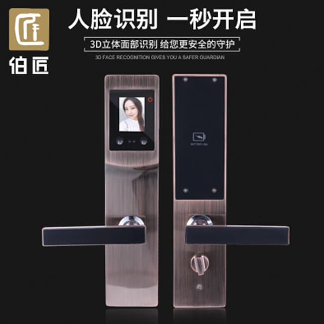 伯匠BJ-601智能鎖 家用門鎖防盜電子鎖