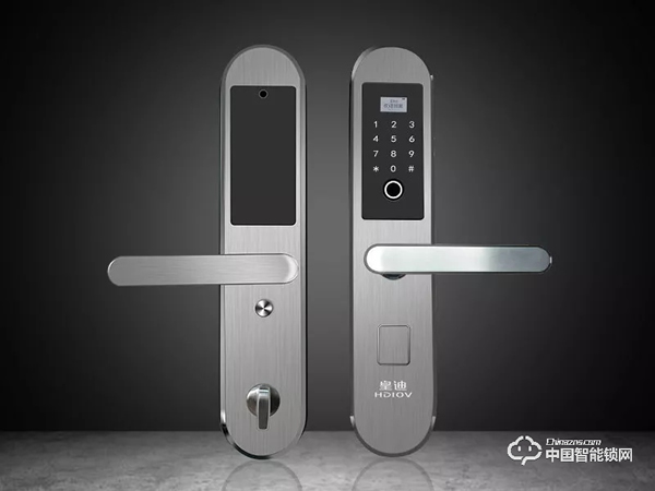 皇迪最新款不銹鋼智能鎖上市了！