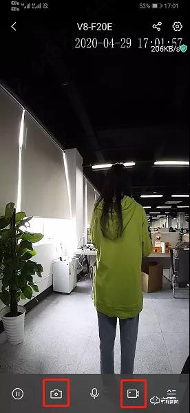 樂橙V8視頻鎖：開通云存儲功能，140°超大廣角畫面覆蓋