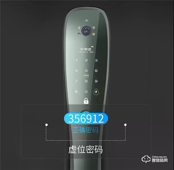 榮事達RSD-M6可視全自動智能鎖：集攝像頭、智能貓眼以及智能鎖于一體