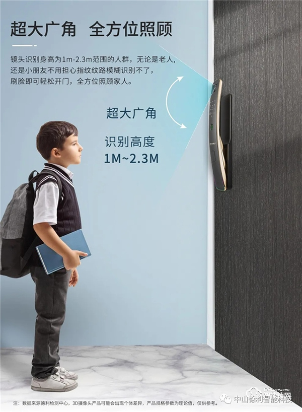 【德利】3D人臉 X 可視貓眼全自動智能鎖矚目登場！