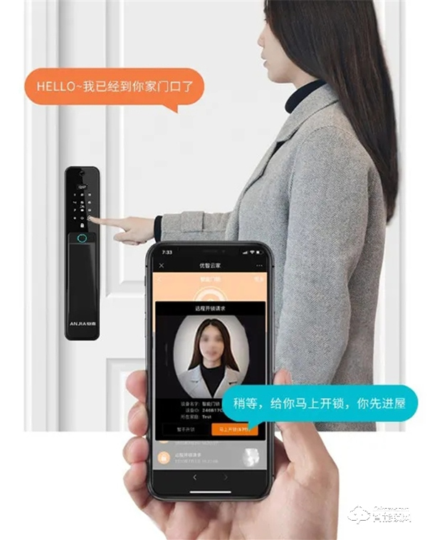 2021首款新品 | 安嘉AN-X9全自動可視貓眼智能鎖