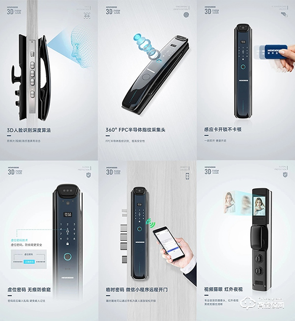 新品首發 | 皇家金盾F60DM全自動3D人臉+貓眼鎖震撼上市