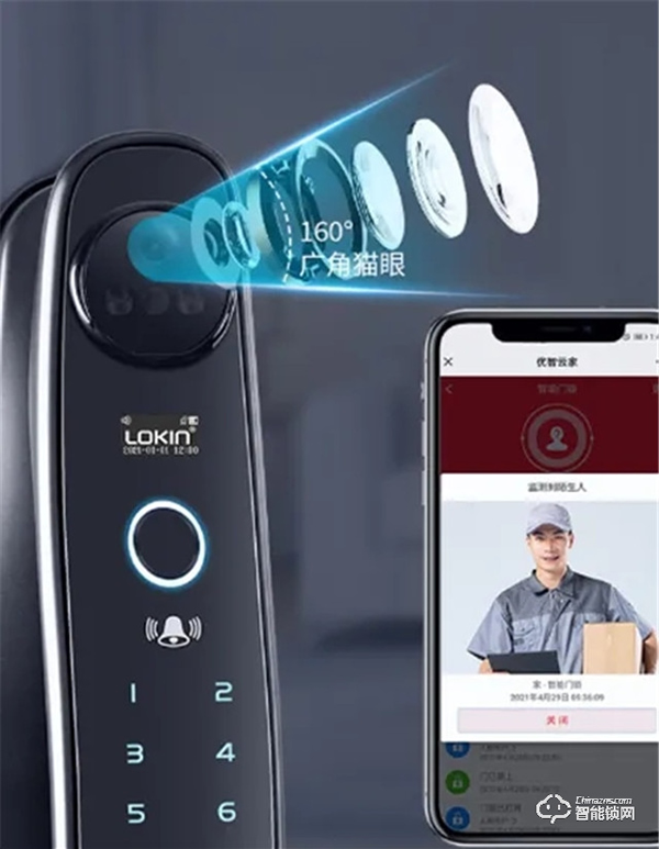 硬核實力派丨樂肯年度爆款3D人臉識別智能鎖6686，這次不僅有顏值 更是拼實力！