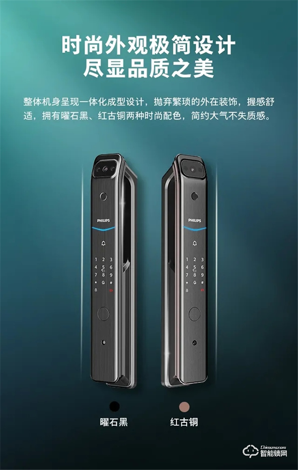 新品問世 | 飛利浦帶屏可視智能鎖DDL708耀目登場！