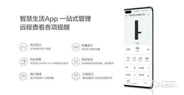 華為智選VOC智能門鎖S火爆開售，手機一碰解鎖，開啟智能新生活