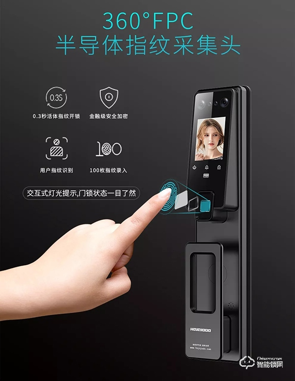 智能鎖進入人臉識別時代，體驗皇家金盾智能鎖“黑科技”