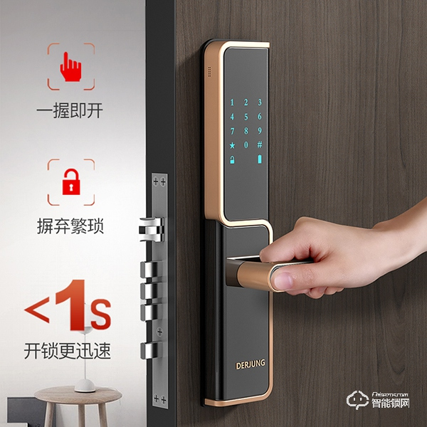 單看指紋識別技術，典匠D5智能門鎖為何如此出色？