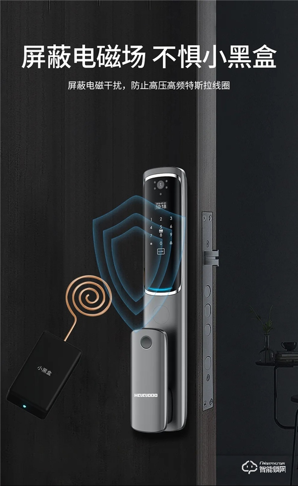 皇家金盾M30貓眼全自動指紋鎖開箱鑒賞