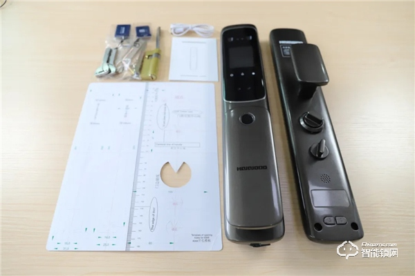 皇家金盾S30人臉識別全自動智能鎖開箱圖賞