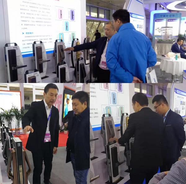 頂吉智能門鎖驚艷亮相第二十二屆科博會 再現高人氣