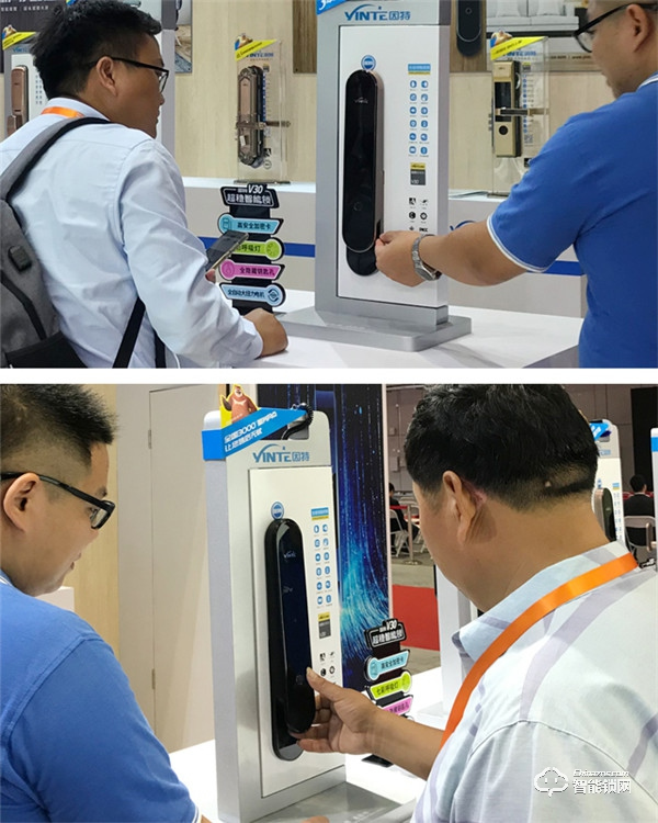 感受“超穩(wěn)”的魅力，因特智能鎖亮相2019國際五金博覽會