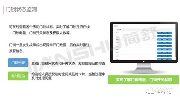簡(jiǎn)舒NB智能鎖系統(tǒng)，打造科技與顏值兼?zhèn)涞木W(wǎng)紅智能化民宿