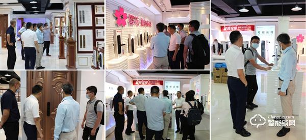 路勁集團(tuán)考察組一行到櫻花智能鎖總部考察交流 路勁集團(tuán)考察組一行到櫻花智能鎖總部考察交流