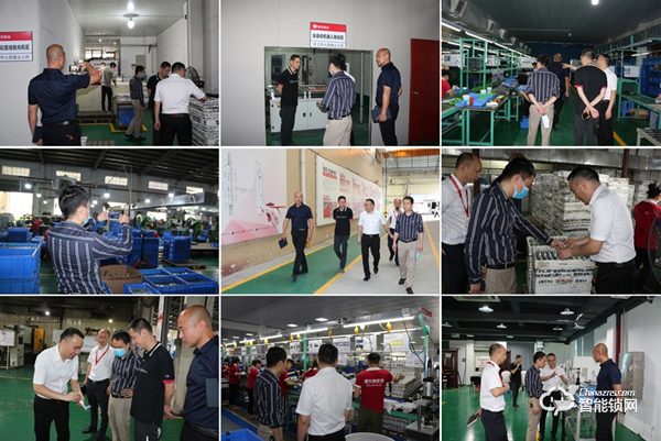 三盛集團(tuán)領(lǐng)導(dǎo)一行蒞臨櫻花智能鎖總部參觀考察 三盛集團(tuán)領(lǐng)導(dǎo)一行蒞臨櫻花智能鎖總部參觀考察