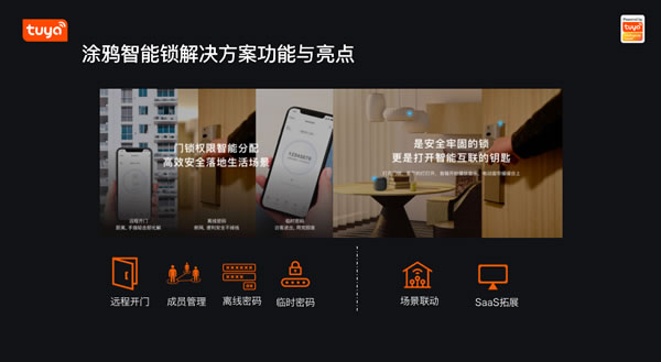 智能鎖方案7天對接,1個(gè)月完成量產(chǎn)!涂鴉智能全鏈條賦能門鎖廠商 智能鎖方案7天對接,1個(gè)月完成量產(chǎn)!涂鴉智能全鏈條賦能門鎖廠商