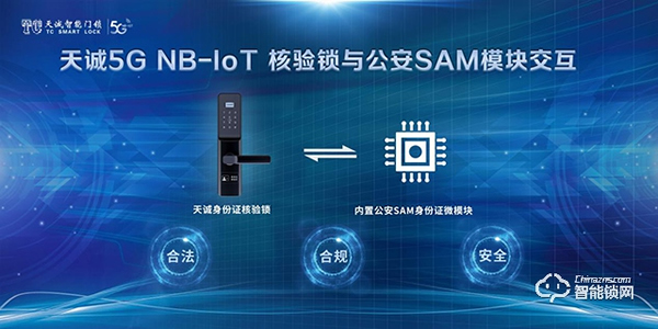 天誠5G NB-IOT身份證核驗物聯網鎖,為網約房安全護航 天誠5G NB-IOT身份證核驗物聯網鎖,為網約房安全護航