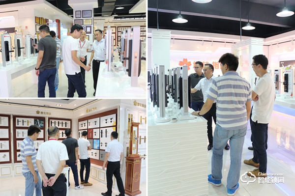 寶能城發集團領導一行蒞臨櫻花智能鎖總部考察交流