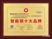 實至名歸!德施曼榮獲智能鎖十大品牌獎項