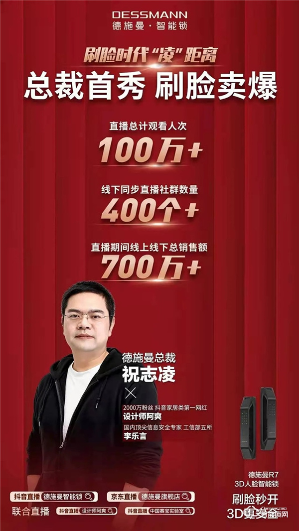 德施曼總裁祝志凌榮獲“2020年中國家居品牌力量榜·追光領(lǐng)袖”