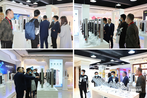 佳兆業科創集團領導一行蒞臨櫻花智能鎖參觀考察 佳兆業科創集團領導一行蒞臨櫻花智能鎖參觀考察