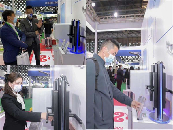 掌門物聯聯網型智能門鎖全新產品理念亮相CCLE2021后勤展,人氣爆棚! 掌門物聯聯網型智能門鎖全新產品理念亮相CCLE2021后勤展,人氣爆棚!