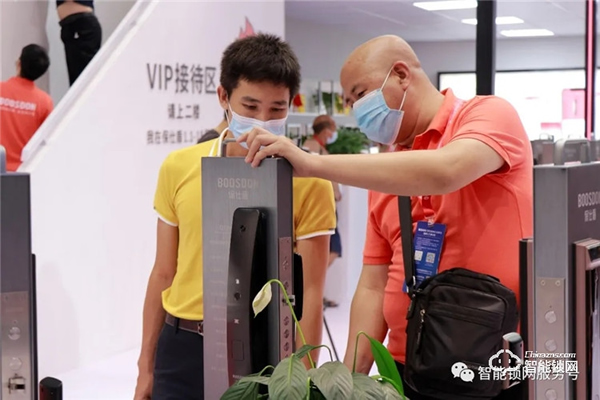 震撼開幕｜第二十三屆中國建博會（廣州）隆重開幕，保仕盾智能鎖展位人氣爆棚
