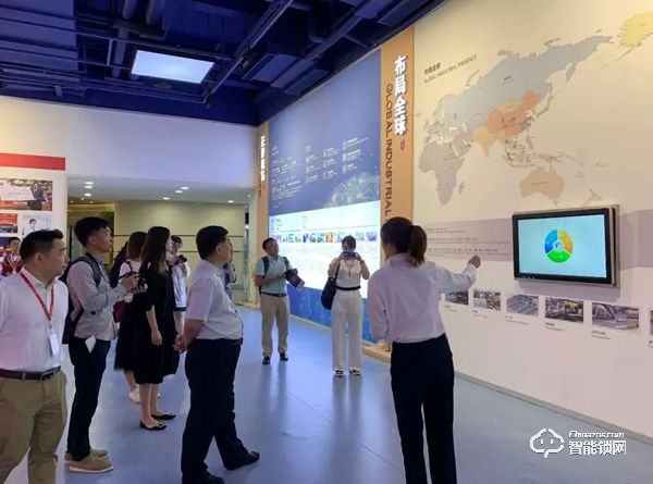 正泰智能鎖長什么樣？和中國建博葵花獎調研團一起來看看吧！