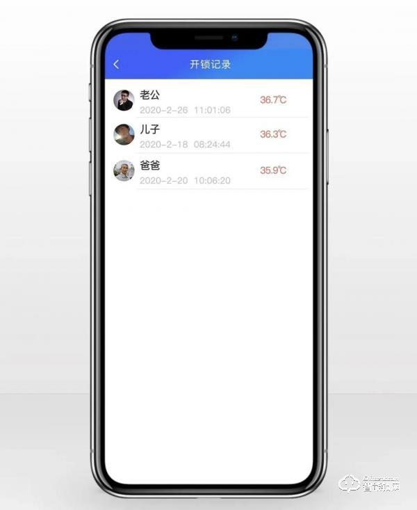 「深嵐視覺」測溫智能鎖，居家防疫新手段