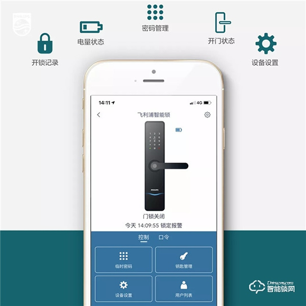 飛利浦智能鎖這5大報警功能，你了解多少？