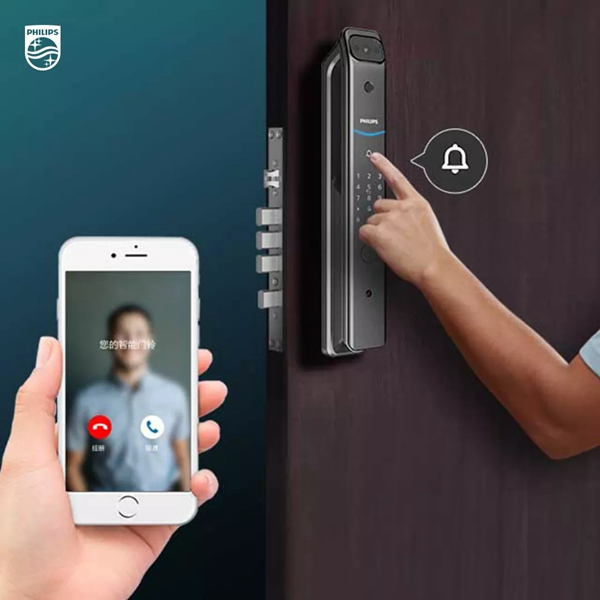 飛利浦智能鎖DDL708-V(P)-5HW可視智能鎖新品預售