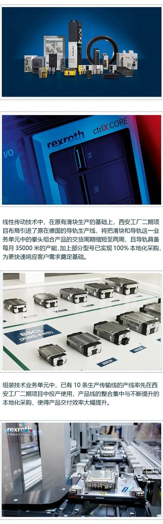 傳動賦能 智創未來：博世力士樂西安工廠二期開幕典禮圓滿成功