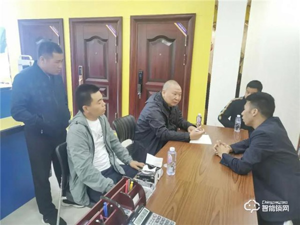 皇家金盾廣河旗艦店怎么做到小區推廣20天賣出三百多把智能鎖