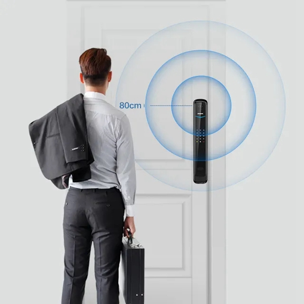 飛利浦智能鎖：刷臉時代 連開門都不用動手了